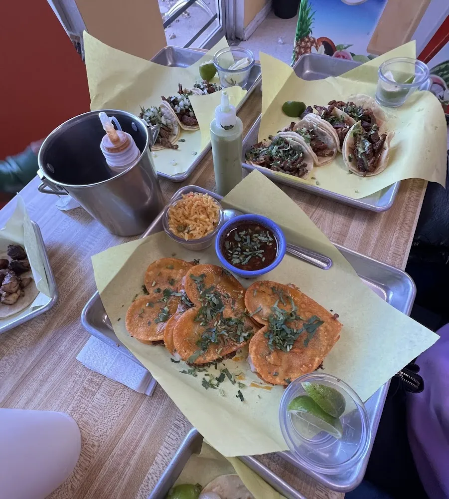 Birria Tacos and Street Tacos
